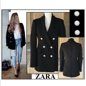 Zara Tweed Blazer